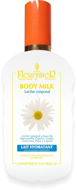 Body Milk Natural con dosificador 250ml