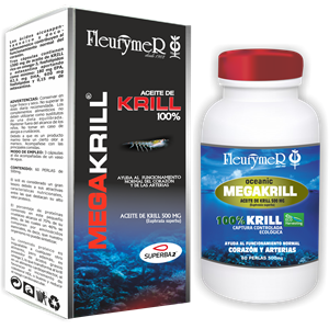 Aceite Krill perlas 60 Cápsulas -Megakrill